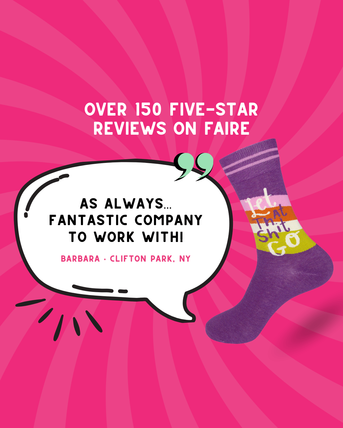 Let That Shit Go Socks | Funny | Funatic - HER Home Design Boutique